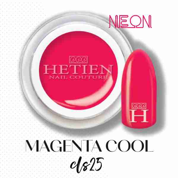 Gel Color Fucsia Neon Magenta Cool