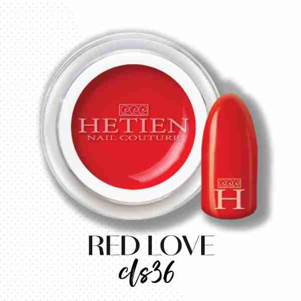 Gel Color Rosso Red Love