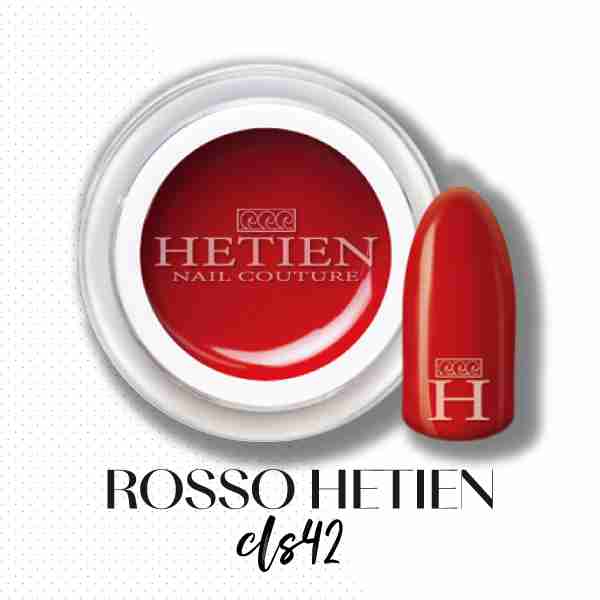 Gel Color Rosso Hetien