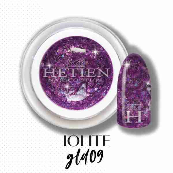 Gel Color Glitter Viola