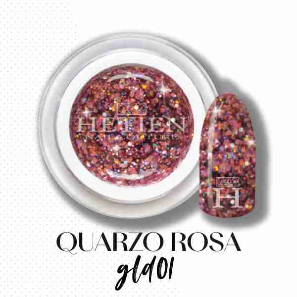 Gel Color Glitter Rosa