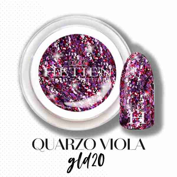 Gel Color Glitter Viola