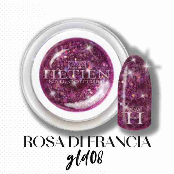 Gel Color Glitter Rosa