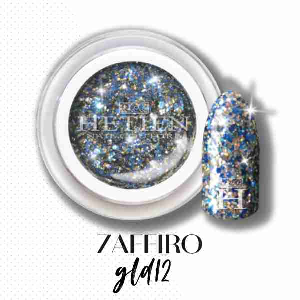 Gel Color Glitter Azzurro