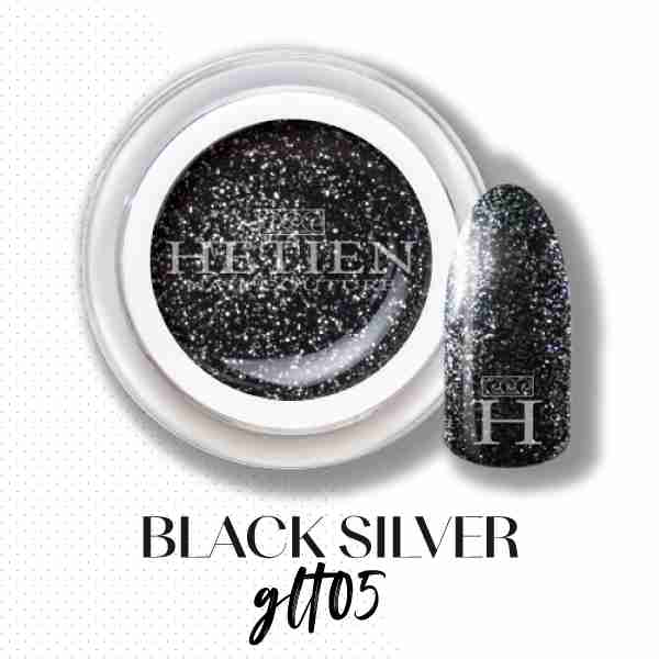 Gel Color Glitter Nero