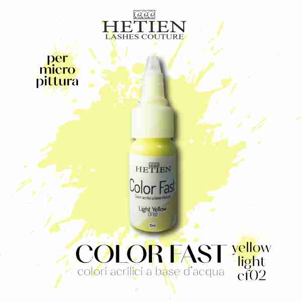 Colore Acrilico Light Yellow